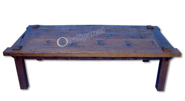 Wooden Table, Made From Old Teak