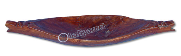 Wooden Dish, Made From Old Teak