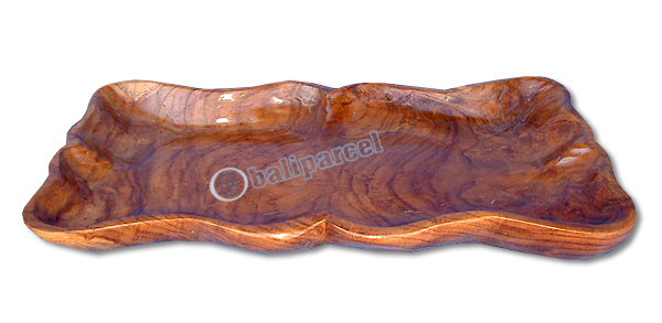Wooden Dish, Made From Old Teak