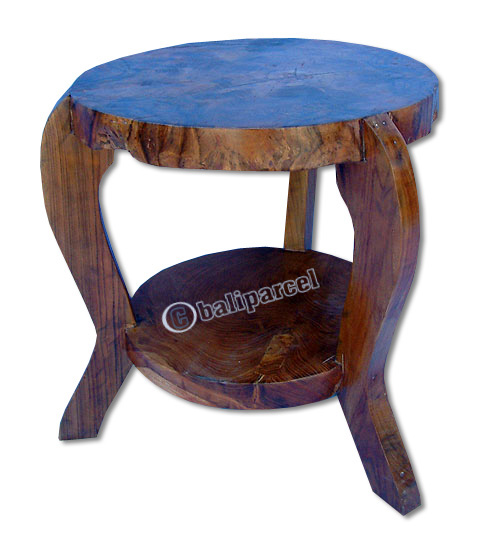Wooden Stool, Made From Old Teak