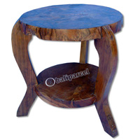 Wooden Stool, Made From Old Teak