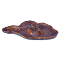 Wooden Dish, Made From Old Teak