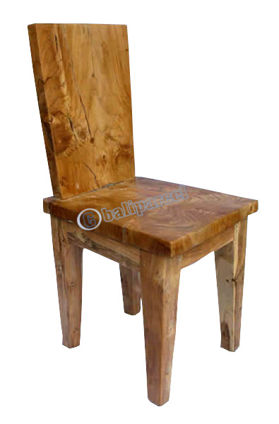 Wooden Chair, Made From Old Teak