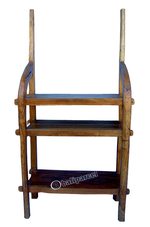 Coat Rack, Made From Old Teak 