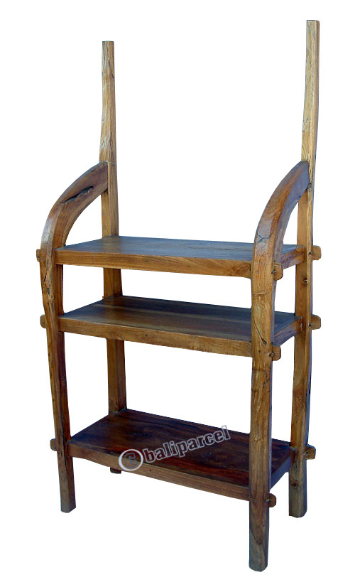Coat Rack, Made From Old Teak 