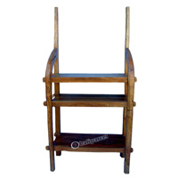 Coat Rack, Made From Old Teak 