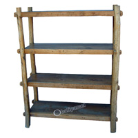 Coat Rack, Made From Old Teak 