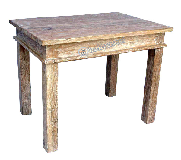 Wooden Table, Made From Old Teak