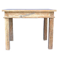 Wooden Table, Made From Old Teak