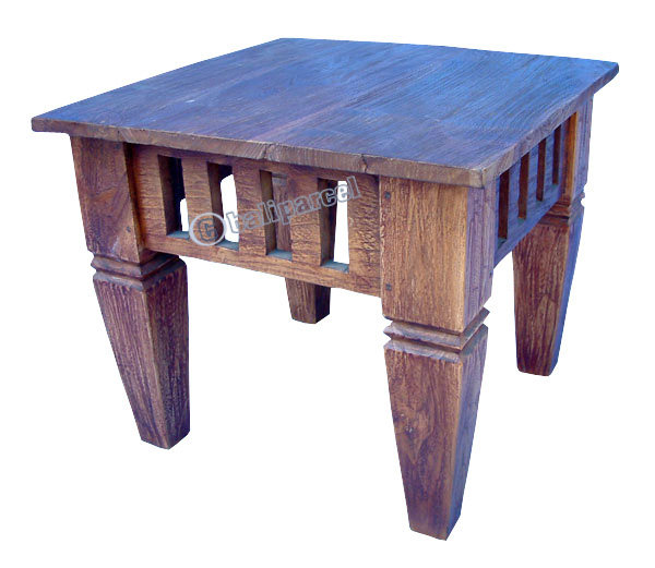 Wooden Table, Made From Old Teak