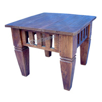 Wooden Table, Made From Old Teak