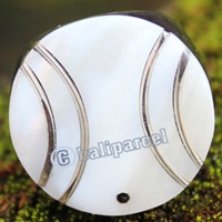 Ring Made From Resin With Shell