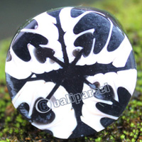 Ring Made From Resin With Shell
