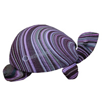 Wooden Turtle Astray, Hand Carved From Albesia Wood  
