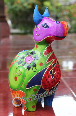 Wooden Coins Box, Hand Carved From Albesia Wood