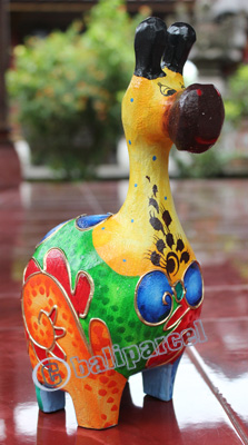 Wooden Coins Box, Hand Carved From Albesia Wood