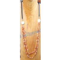 Necklace, Made From Stone With Shell