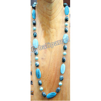 Necklace, Made From Resin With Wooden