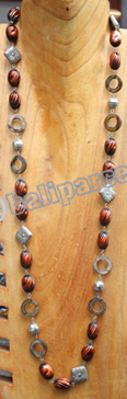 Necklace, Made From Resin, Shell With Metal