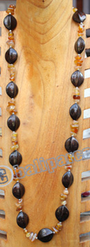 Necklace, Made From Resin With Stone