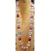 Necklace, Made From Resin, Mutiara With Metal