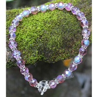 Necklace, Made From Christal With Metal