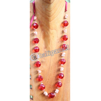 Necklace, Made From Shell With Christal