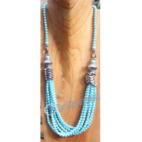 Necklace, Made From Metal With Mutiara