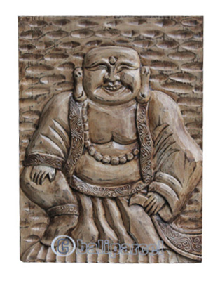 Buddha Panel,  Handmade From Albesia Wood