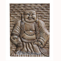 Buddha Panel,  Handmade From Albesia Wood