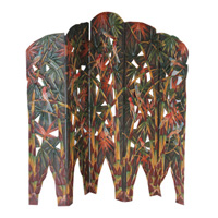 Wooden Partition, Hand Carved From Mahogany Wood