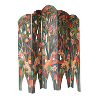 Wooden Partition, Hand Carved From Mahogany Wood