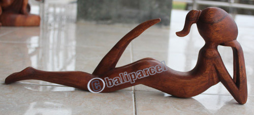 Wooden Abstract Carving, Hand Carved From Suar Wood