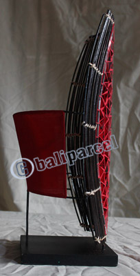 Handcrafted Bali Lamp, From Mozaic Glass