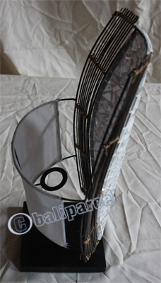 Handcrafted Bali Lamp, From Mozaic Glass