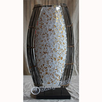 Handcrafted Bali Lamp, From Mozaic Glass