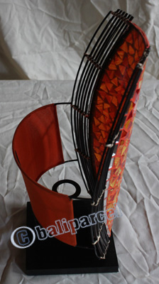 Handcrafted Bali Lamp, From Mozaic Glass