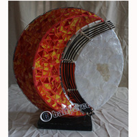 Handcrafted Bali Lamp, From Mozaic Glass