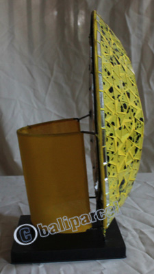 Handcrafted Bali Lamp, From Mozaic Glass