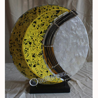 Handcrafted Bali Lamp, From Mozaic Glass
