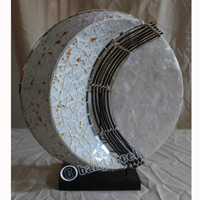 Handcrafted Bali Lamp, From Mozaic Glass