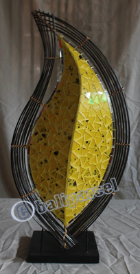Handcrafted Bali Lamp, From Mozaic Glass