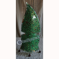 Handcrafted Bali Lamp, From Mozaic Glass