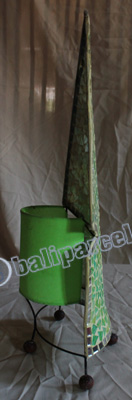 Handcrafted Bali Lamp, From Mozaic Glass