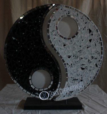 Handcrafted Bali Lamp, From Mozaic Glass