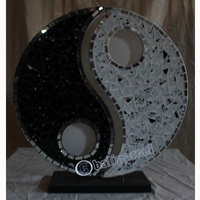 Handcrafted Bali Lamp, From Mozaic Glass