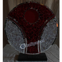 Handcrafted Bali Lamp, From Mozaic Glass