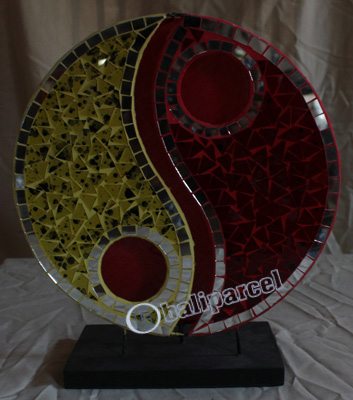 Handcrafted Bali Lamp, From Mozaic Glass