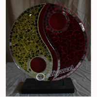 Handcrafted Bali Lamp, From Mozaic Glass