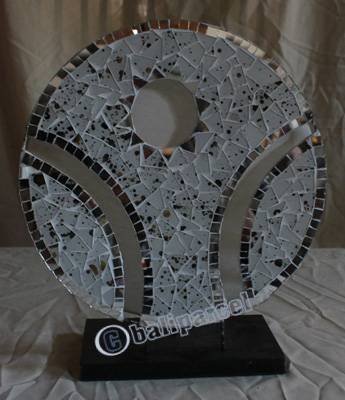 Handcrafted Bali Lamp, From Mozaic Glass